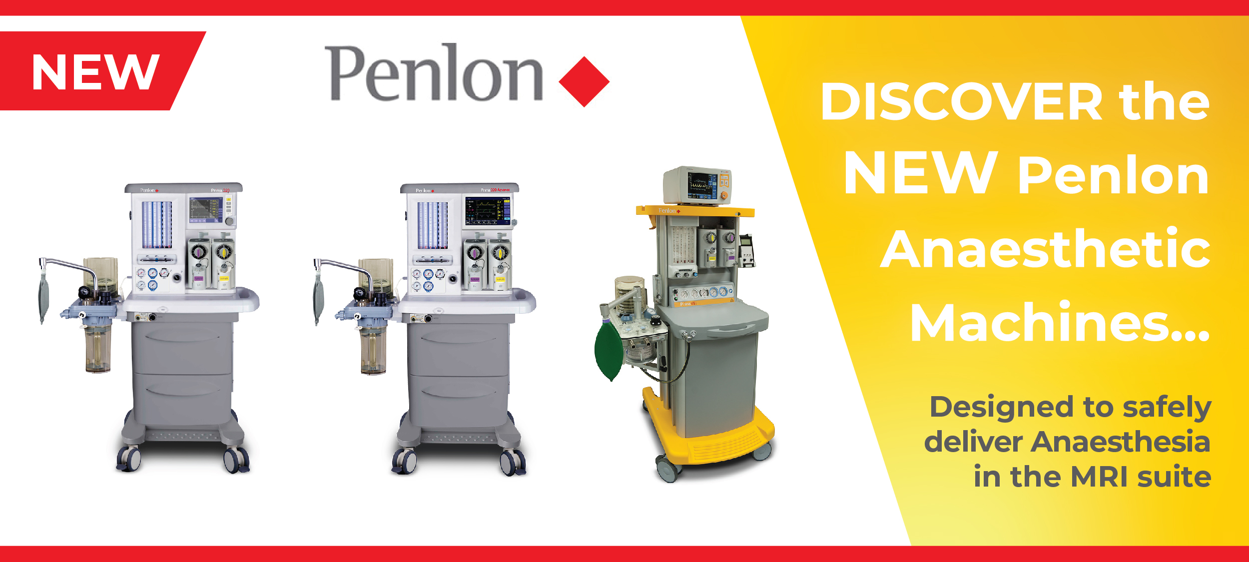 DISCOVER the NEW Penlon Anaesthetic Machines