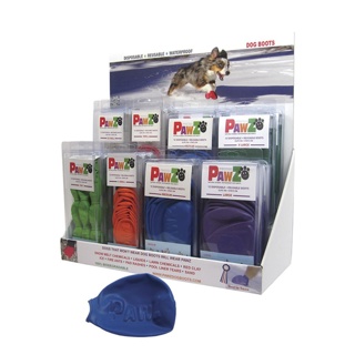 Pawz Dog Boots Counter Display Stand