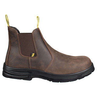 SJ Jackman Safety Boot Brown Size 3.5/36