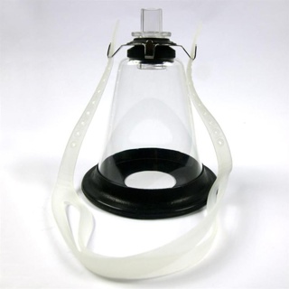 Face Mask Clear with Diaphragm X Large