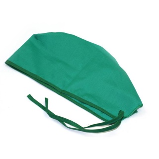 Theatre Cap with ties (Cloth) Green