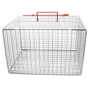 Wire Cage 45.5 x 30 x 30cm White