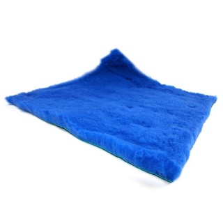 Purfleece Green Back Vet Bed Blue 75 x 70cm