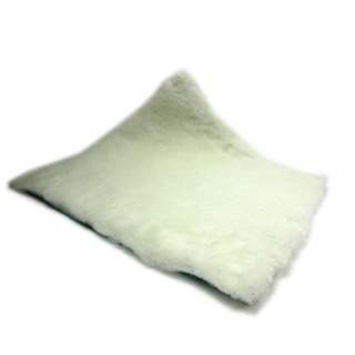 Purfleece Green Back Vet Bed White 75 x 70cm