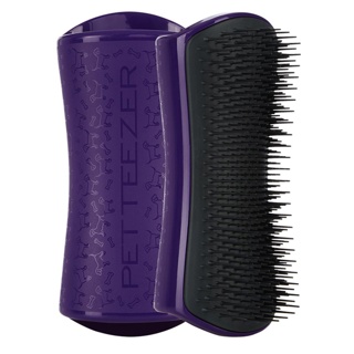 Pet Teezer De-shedding Brush Purple/Grey
