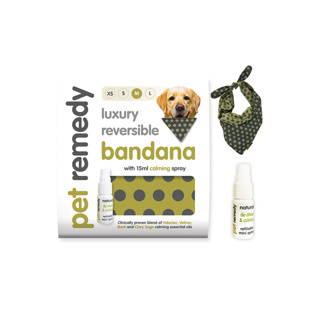 Pet Remedy Calming Bandana Kit MEDIUM