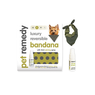 Pet Remedy Calming Bandana Kit SMALL