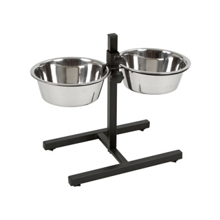 Double Bowl Stand with 2800ml Bowls