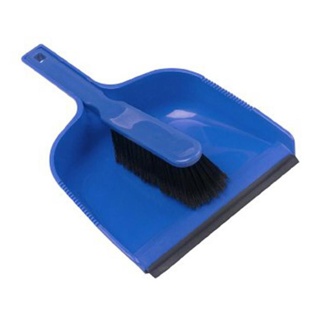 Dust Pan & Brush Soft Blue