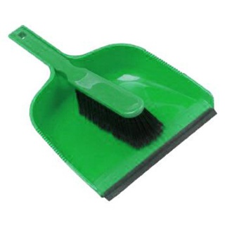 Dust Pan & Brush Soft Green