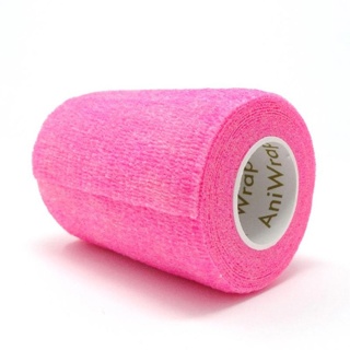 AniWrap Cohesive Bandage Fluorescent Pink 5cm (12)
