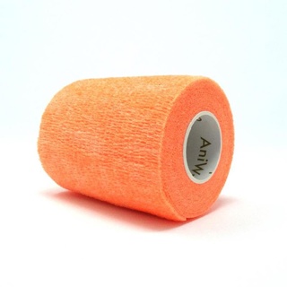 AniWrap Cohesive Bandage Fluorescent Orange 5cm (12)