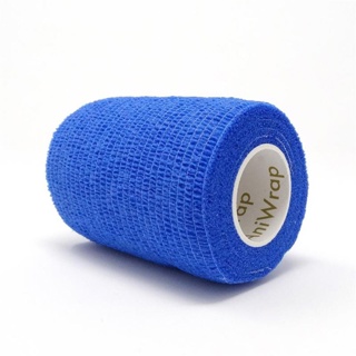 AniWrap Cohesive Bandage Plain Blue 7.5cm (12)