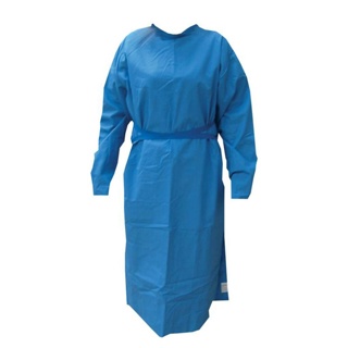 Purfect Operating Gown Long Sleeves (Blue)