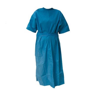 Purfect Operating Gown Short Sleeves (Blue)