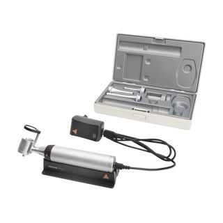 HEINE LED BETA200 Ophthalmoscope / G100 Slit Otoscope Set 3.5v + USB Handle & Lead
