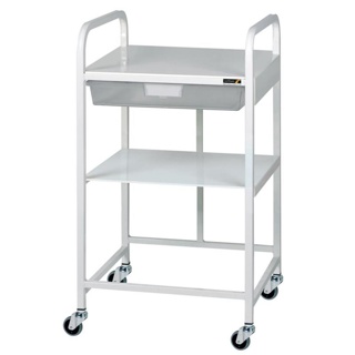 Surgery Trolley with Tray & Shelf