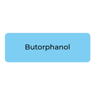 Purfect Syringe Drug Label (400) - Butorphanol