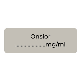 Purfect Syringe Drug Label (400) - Onsior