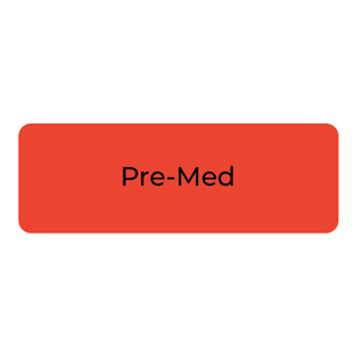 Purfect Syringe Drug Label (400) - Pre-Med