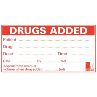 Purfect Labels Drugs Added (100)