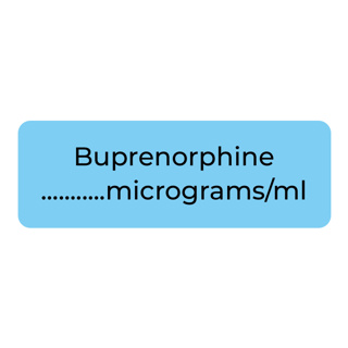 Purfect Syringe Drug Label (400) - Buprenorphine