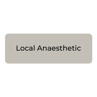 Purfect Syringe Drug Label (400) - Local Anaesthetic