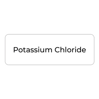 Purfect Syringe Drug Label (400) - Potassium Chloride