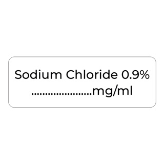Purfect Syringe Drug Label (400) - Sodium Chloride 0.9%