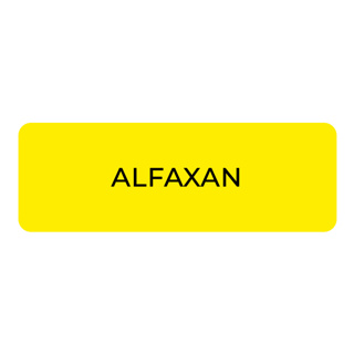 Purfect Syringe Drug Label (400) - Alfaxan