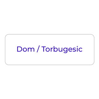 Purfect Syringe Drug Label (400) - Dom / Torbugesic (Blue Text)