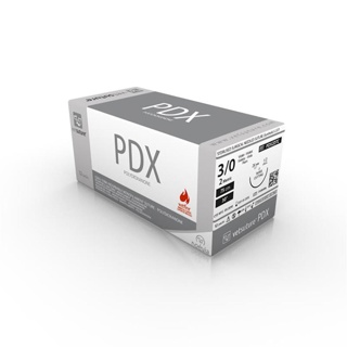 VetSuture   PDX 3/0 (2 Metric), 26mm 1/2 Tap Cut Pt, 90cm Length (12)