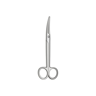 Purfect Mayo Scissors Cvd 16.5cm (6 3/4")