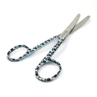 Purfect Nursing Scissors 5 1/2" Curved Paw Print