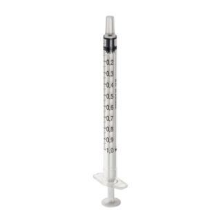 BD Plastipack 1ml Hypodermic Syringe Luer Slip (120)
