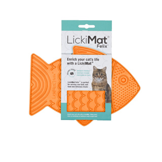 LickiMat Cat Felix - Orange