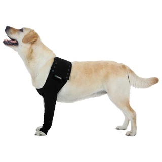 Suitical Recovery Sleeve Dog Black Medium
