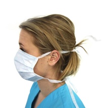 Face Mask with Ties (50)