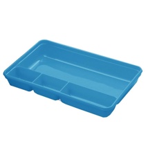 Compartment Tray Blue