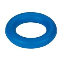 Solid Rubber Ring Blue 11.5cm